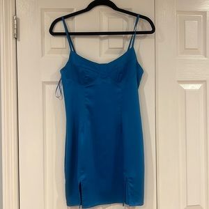 New Blue mini dress